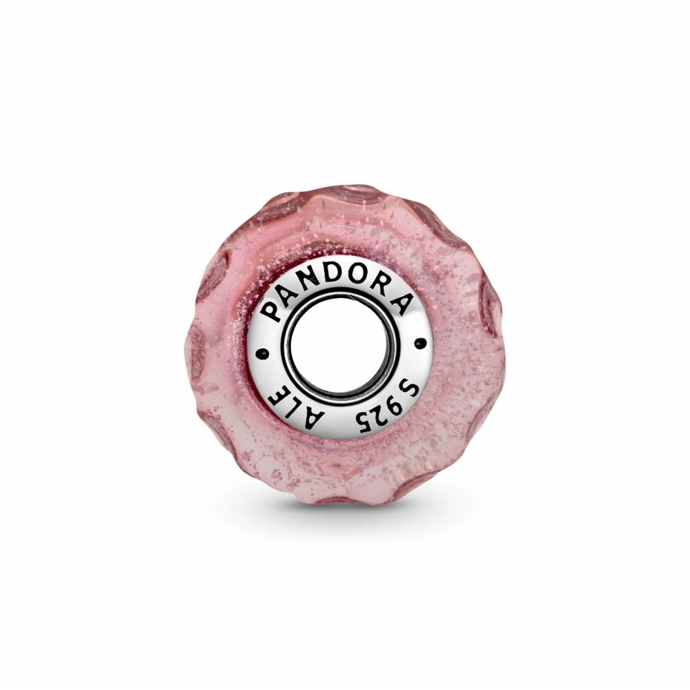 Authentic Pandora Fascinating Pink Blush Charm